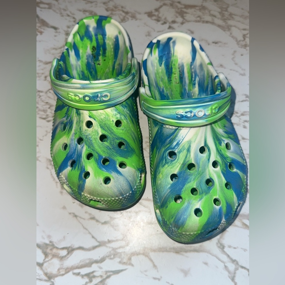 Glow in the dark crocs